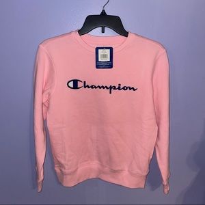 Pink Champion crewneck